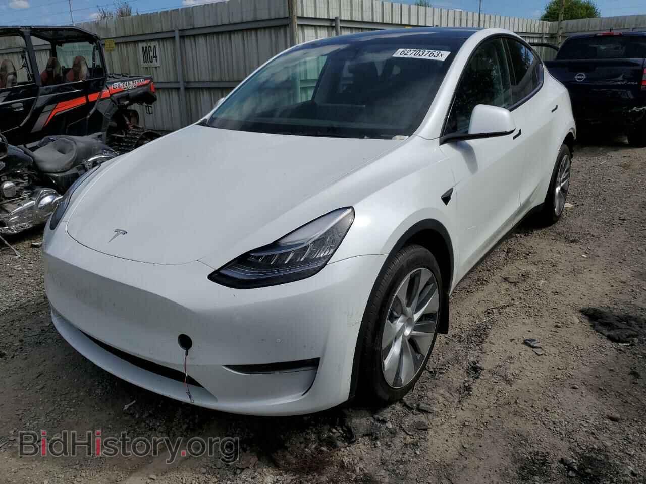Photo 7SAYGDEE0NF512671 - TESLA MODEL Y 2022