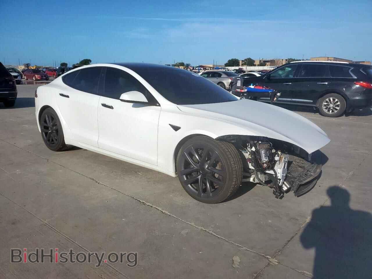 2021 TESLA MODEL S - VIN: 5YJSA1E58MF456237 - Фото 4