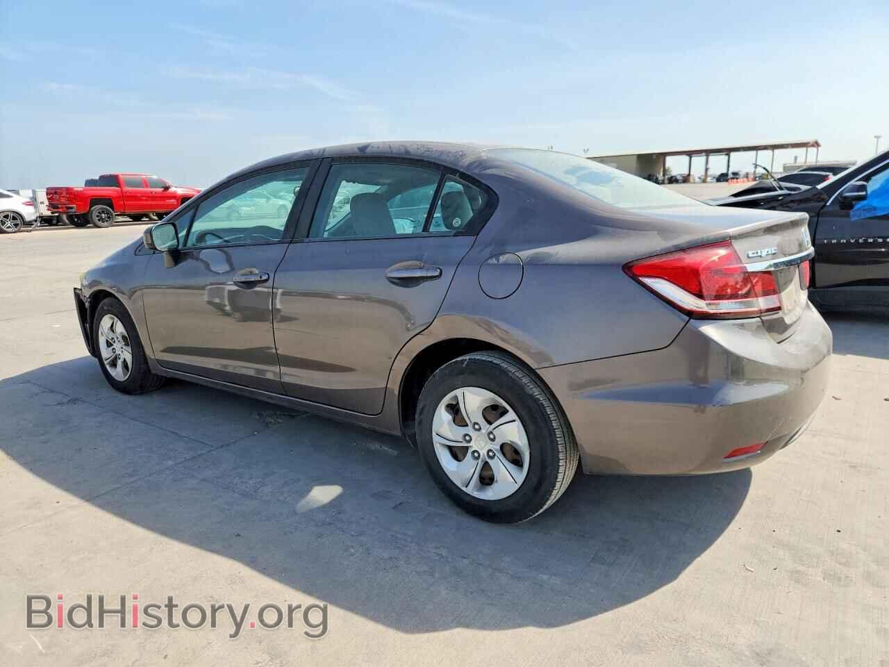 2014 HONDA CIVIC - VIN: 2HGFB2F57EH515665 - Photo 2