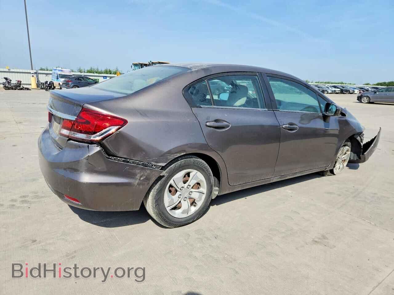 2014 HONDA CIVIC - VIN: 2HGFB2F57EH515665 - Photo 3