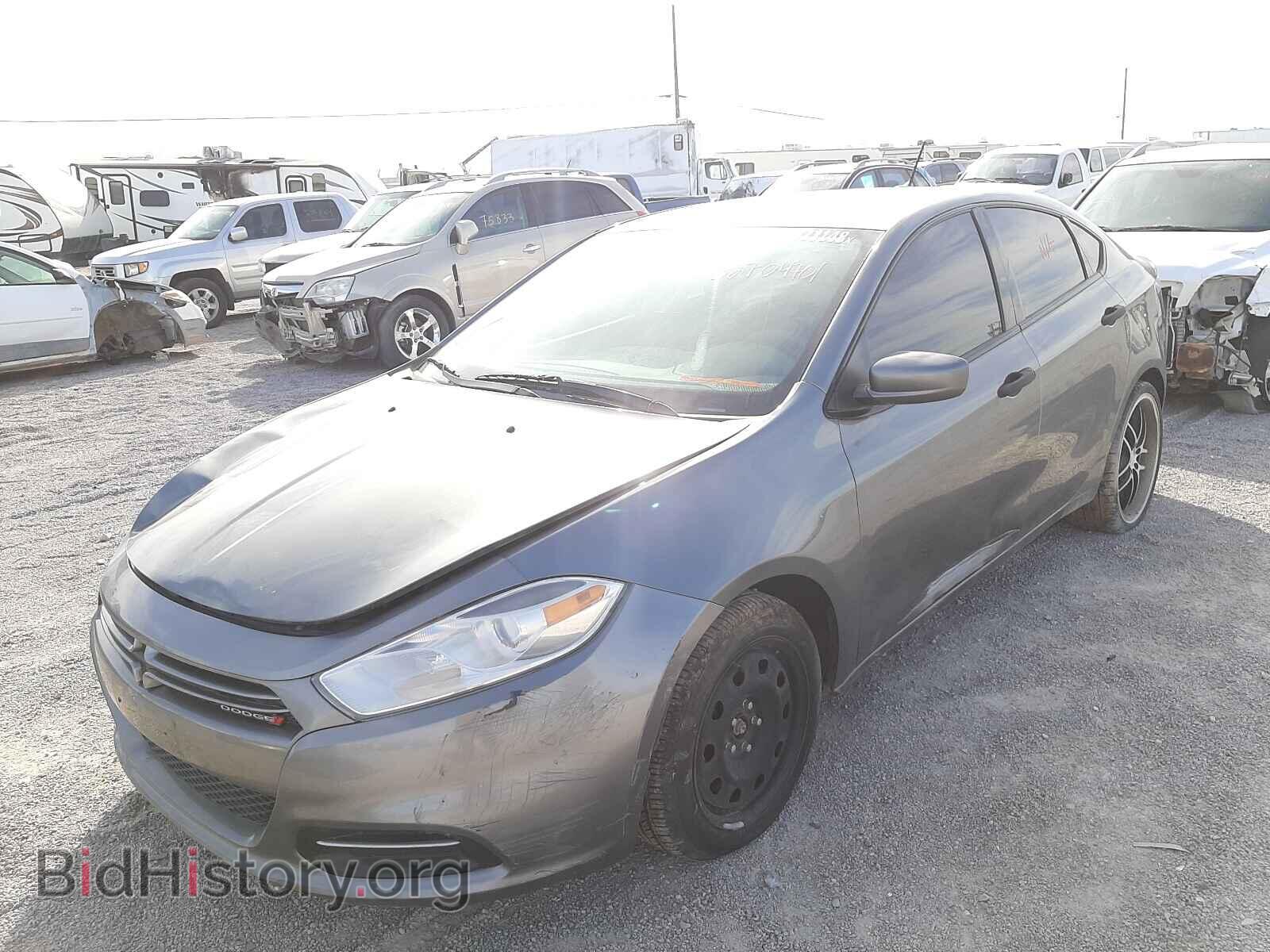 2013 DODGE DART - VIN: 1C3CDFAA2DD319043 - Фото 2