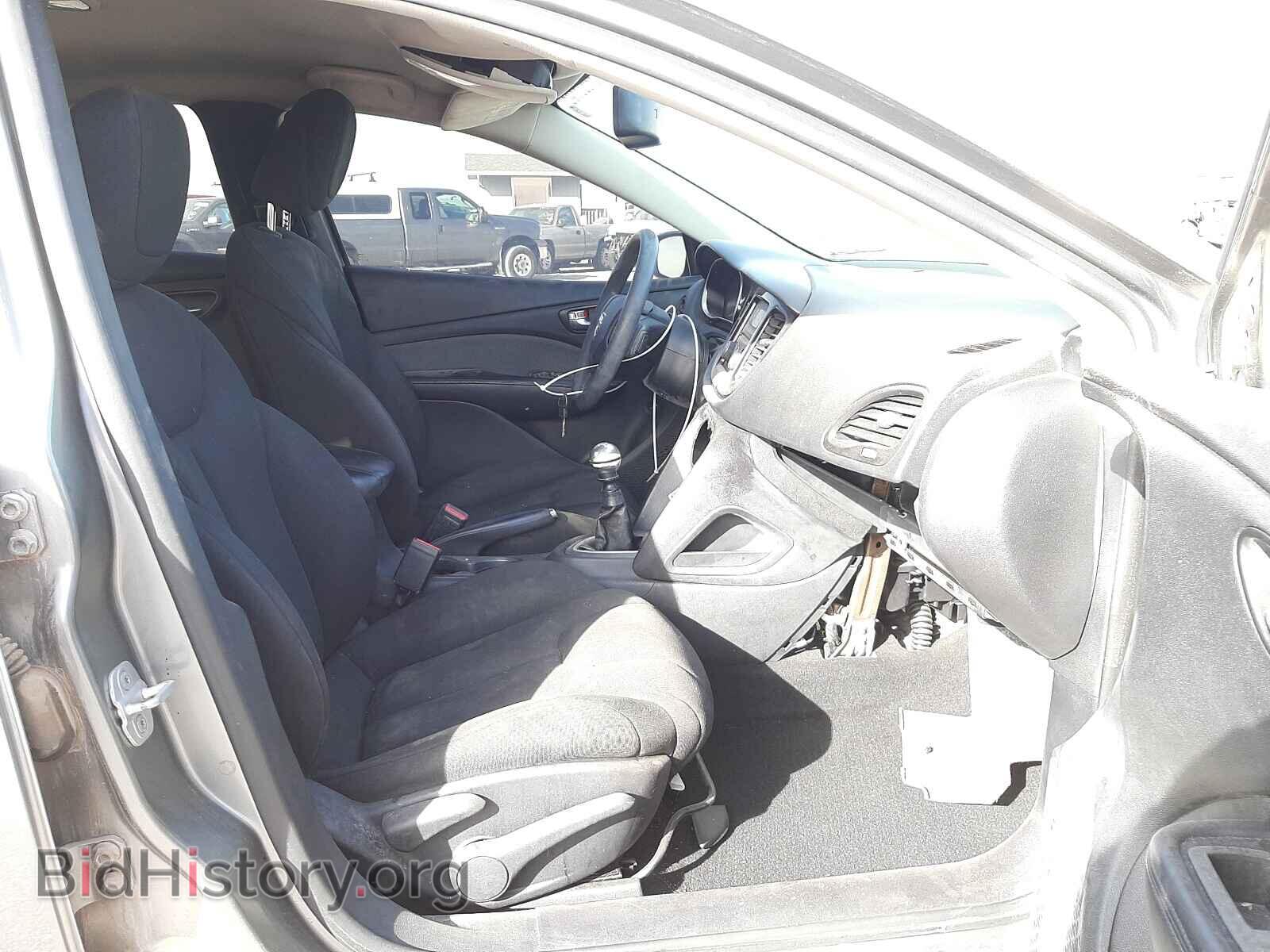 2013 DODGE DART - VIN: 1C3CDFAA2DD319043 - Фото 5
