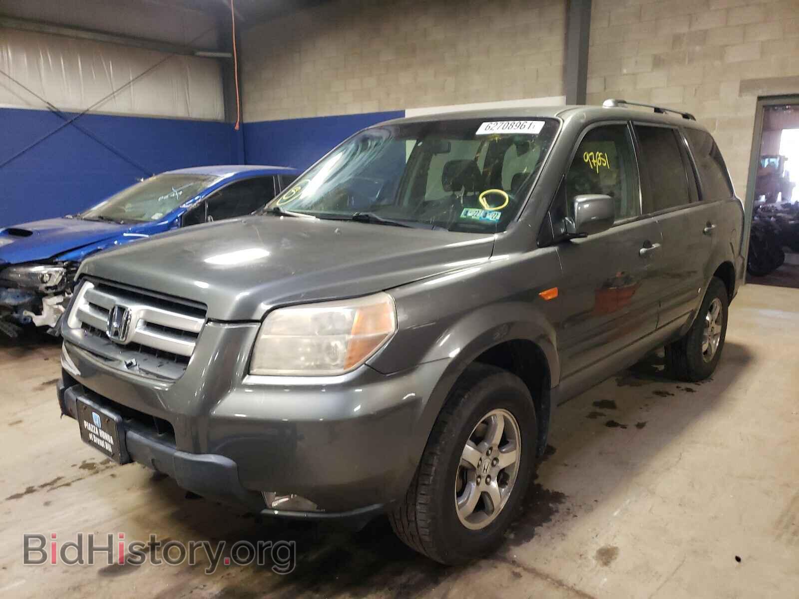 2007 HONDA PILOT - VIN: 2HKYF18467H513247 - Фото 2