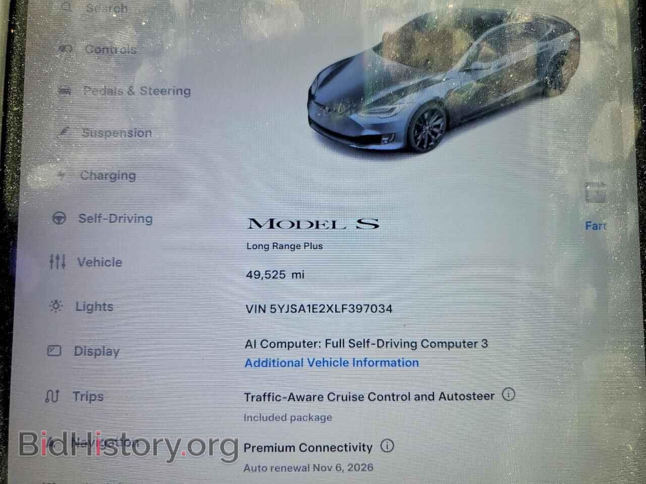 2020 TESLA MODEL S - VIN: 5YJSA1E2XLF397034 - Photo 9