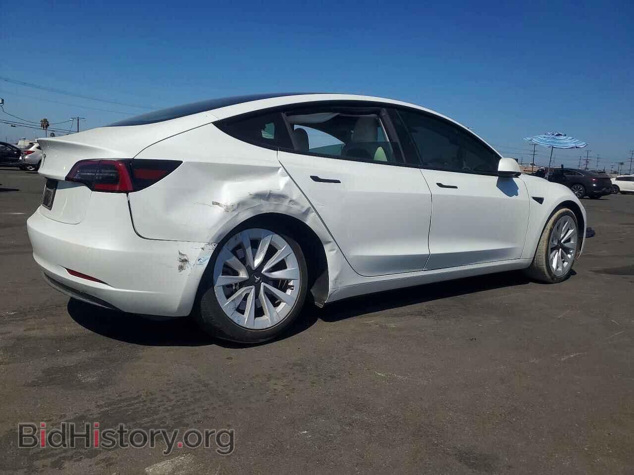 2022 TESLA MODEL 3 - VIN: 5YJ3E1EA5NF373582 - Photo 3