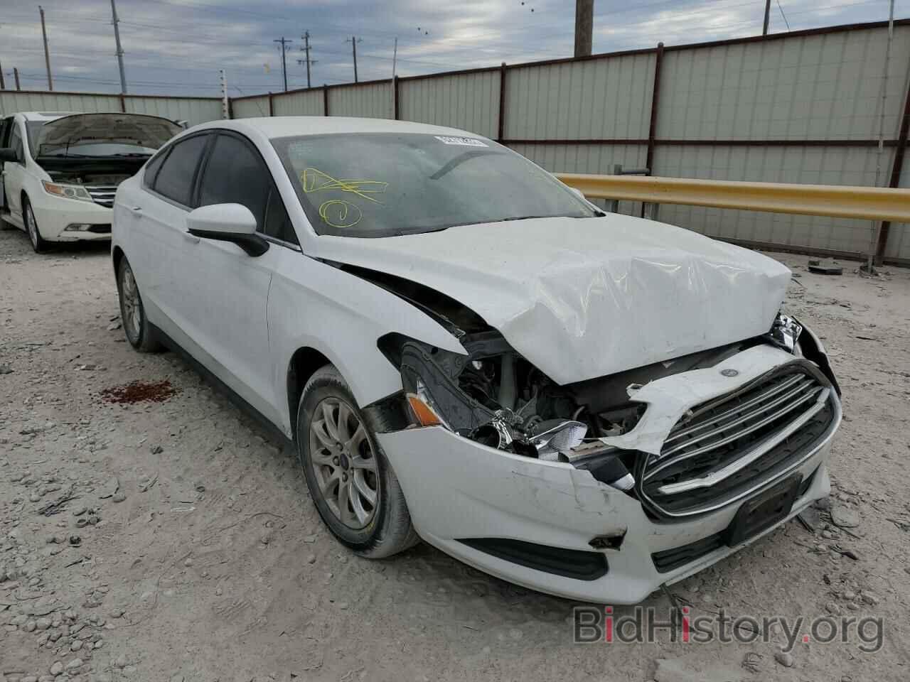 Photo 3FA6P0G77GR382634 - FORD FUSION 2016