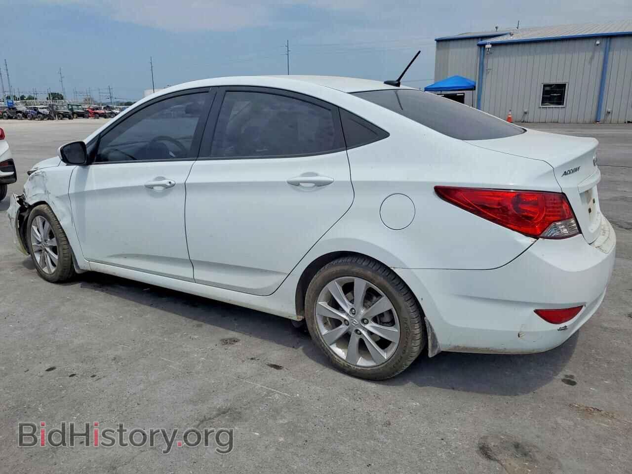 2014 HYUNDAI ACCENT - VIN: KMHCU4AEXEU760886 - Фото 2