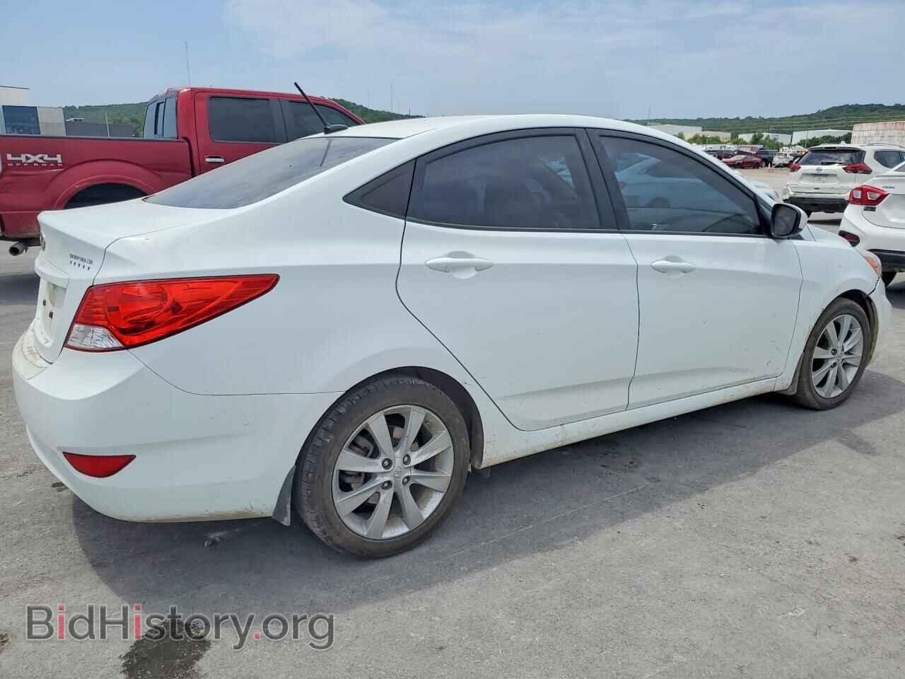 2014 HYUNDAI ACCENT - VIN: KMHCU4AEXEU760886 - Фото 3