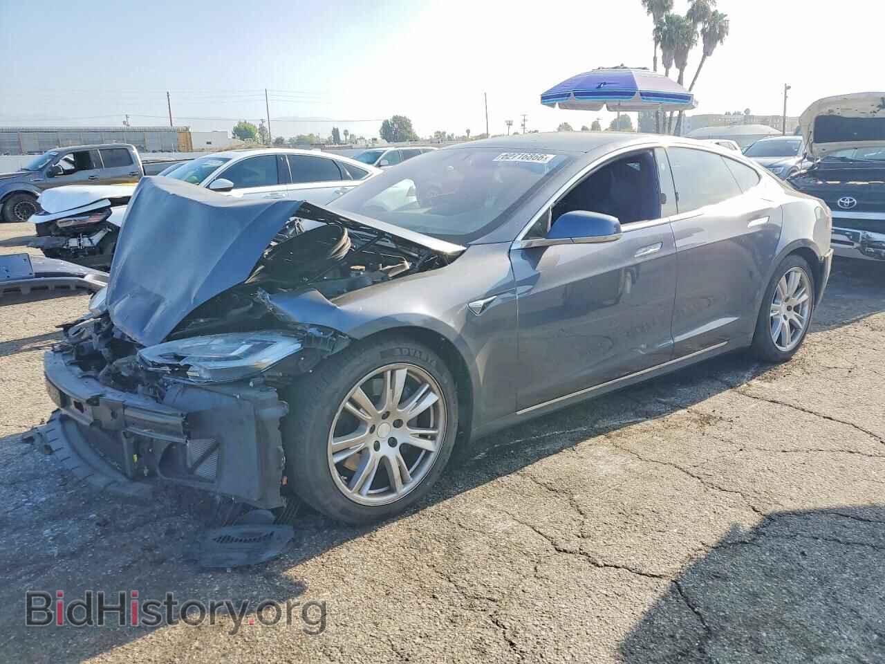 Photo 5YJSA1E24MF423869 - TESLA MODEL S 2021
