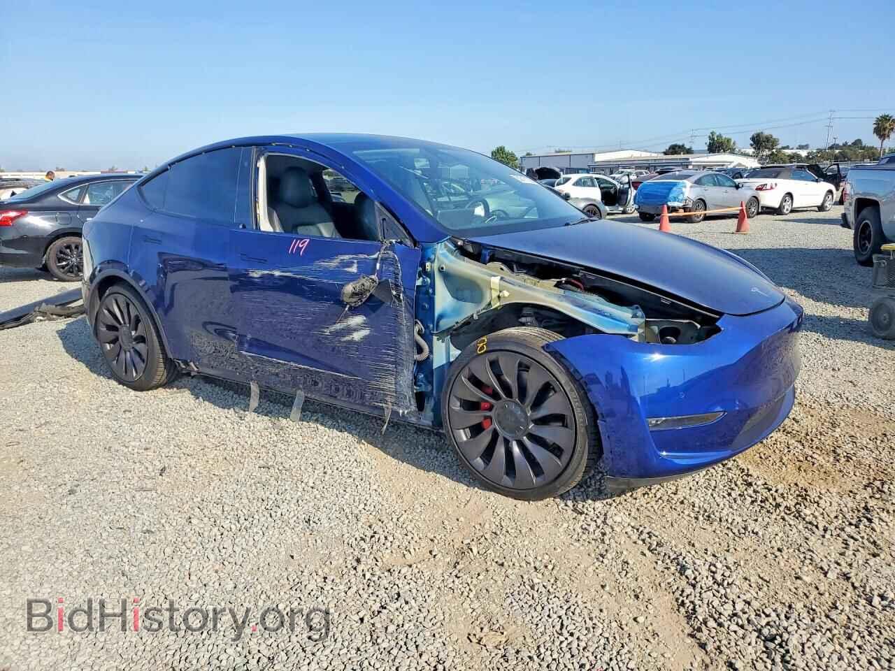 2021 TESLA MODEL Y - VIN: 5YJYGDEF4MF197376 - Photo 4