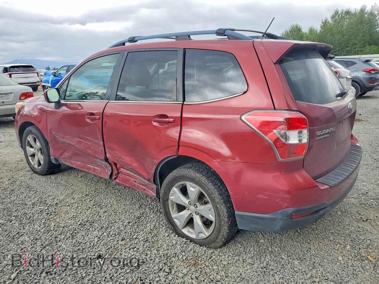 2015 SUBARU FORESTER - VIN: JF2SJAHC2FH505334 - Фото 2