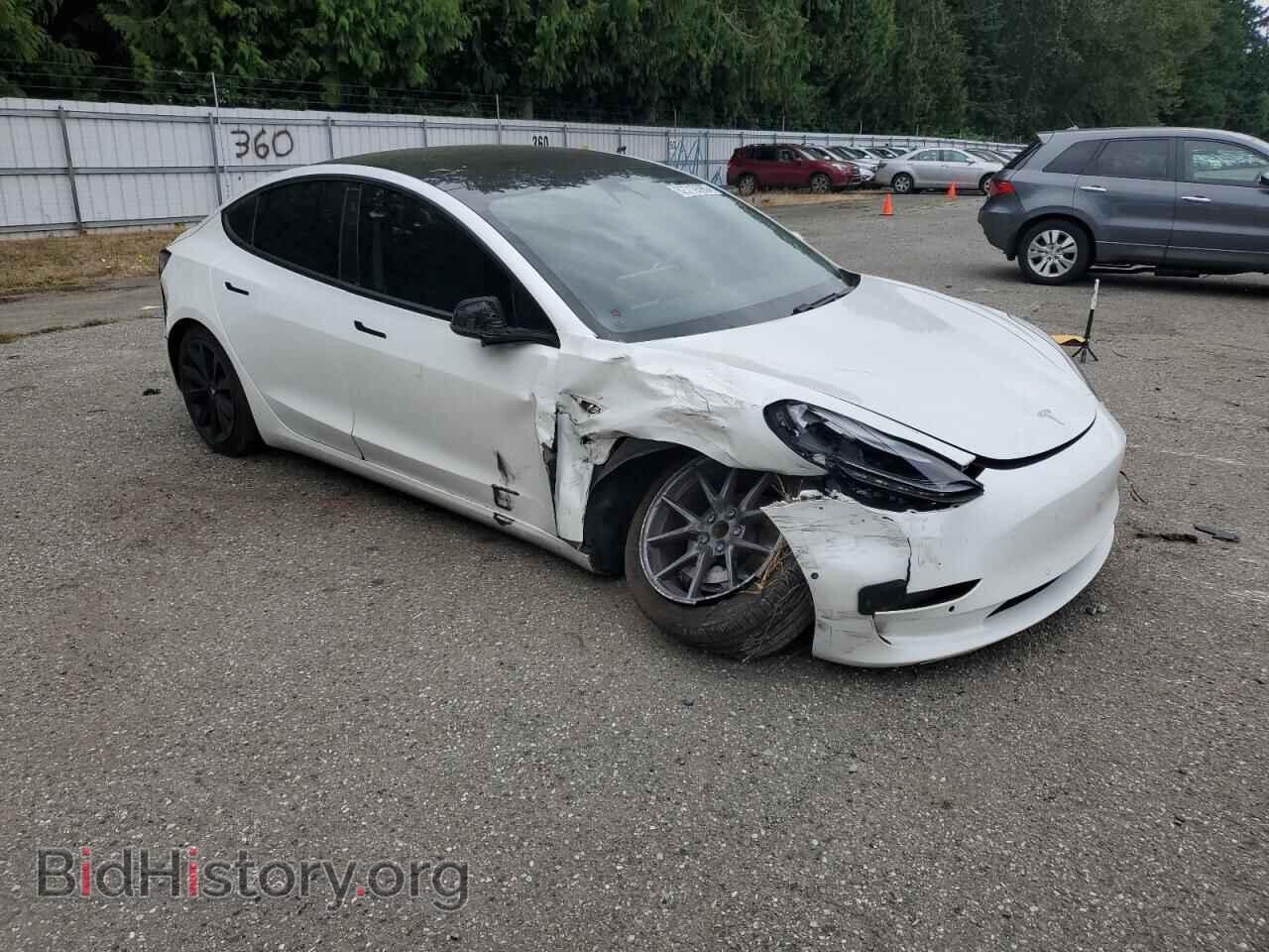 2021 TESLA MODEL 3 - VIN: 5YJ3E1EA2MF870703 - Фото 4