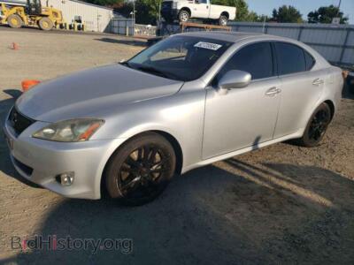 2006 Lexus IS 350, серебристый — VIN JTHBE262162000521, Copart
