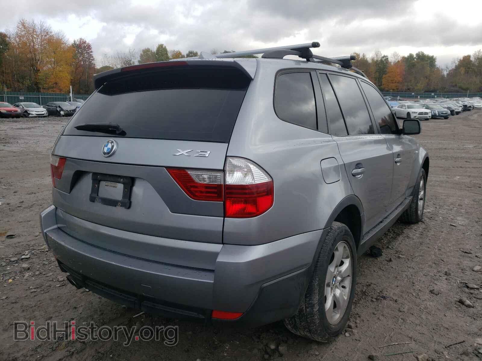 2008 BMW X3 - VIN: WBXPC93428WJ15378 - Фото 4