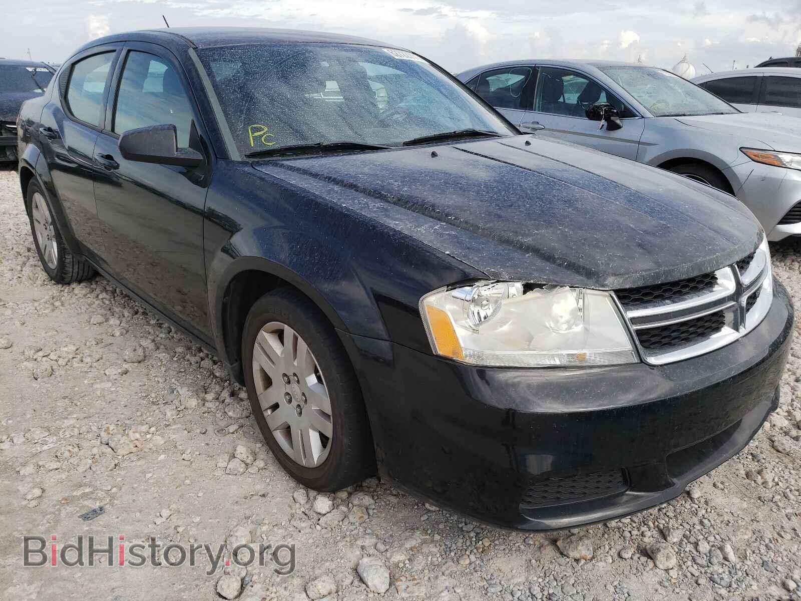 Photo 1C3CDZAB2CN290887 - DODGE AVENGER 2012