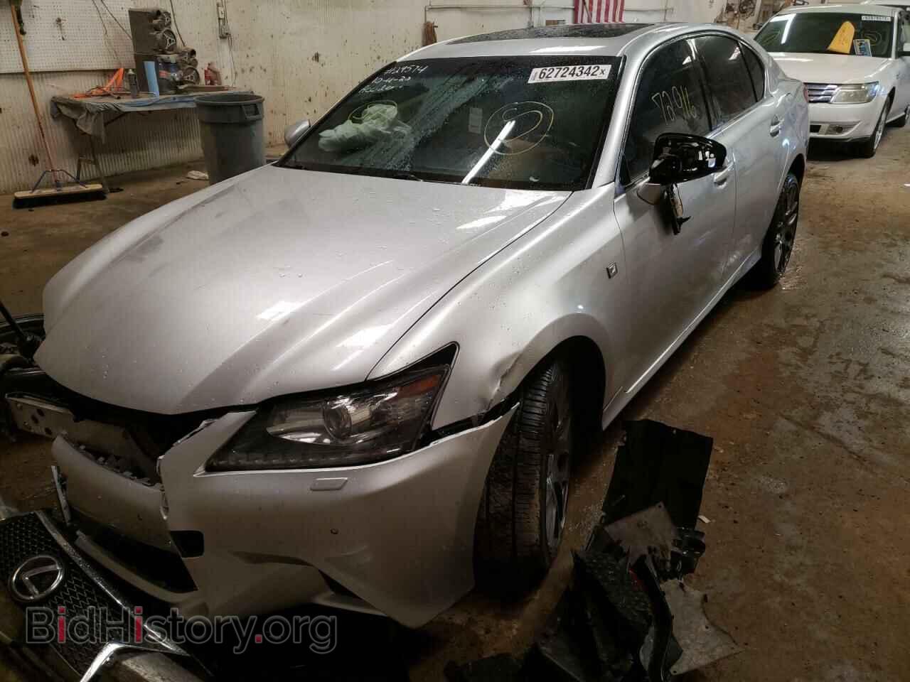 2014 LEXUS GS350 - VIN: JTHCE1BL7E5026843 - Фото 2