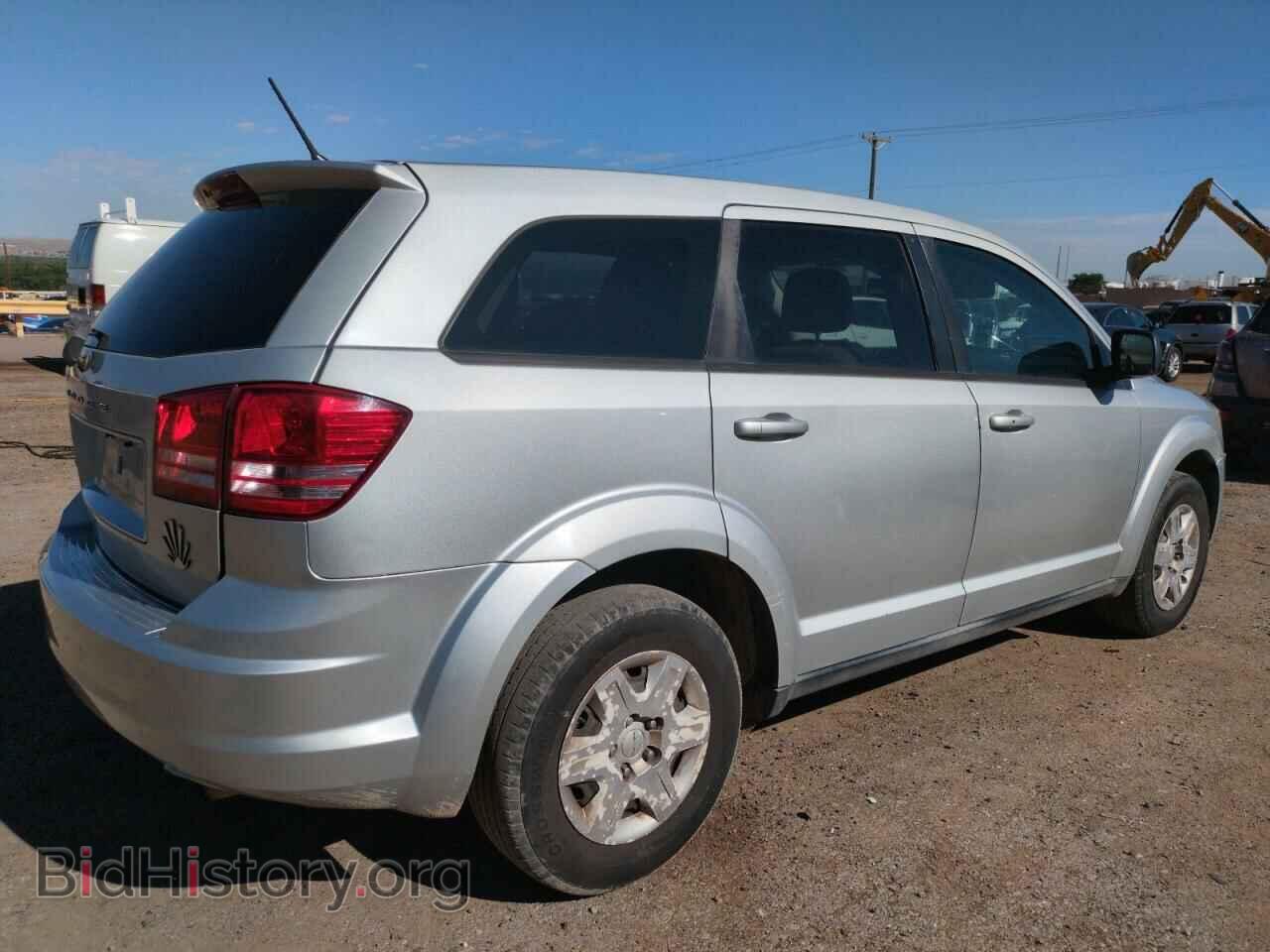 2012 DODGE JOURNEY - VIN: 3C4PDCAB5CT206796 - Фото 3
