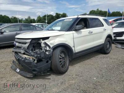 2012 Ford EXPLORER, белый — VIN 1FMHK8B86CGA89708, Copart