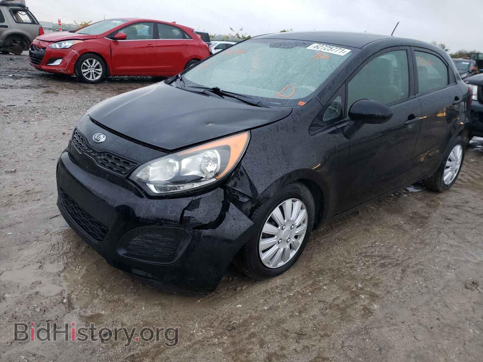 2012 KIA RIO - VIN: KNADM5A31C6040940 - Фото 2