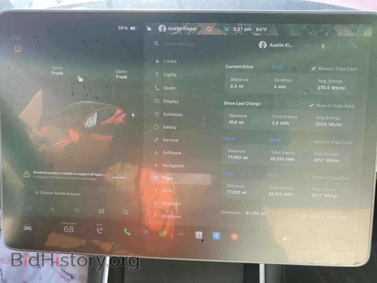 2021 TESLA MODEL Y - VIN: 5YJYGDEE6MF061337 - Фото 9