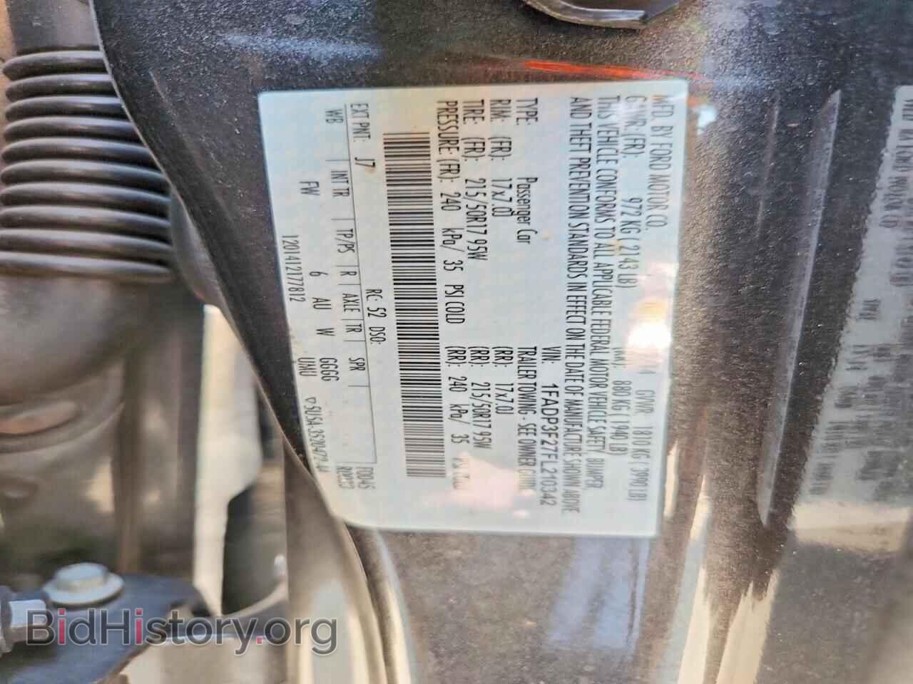 2015 FORD FOCUS - VIN: 1FADP3F27FL210342 - Фото 12