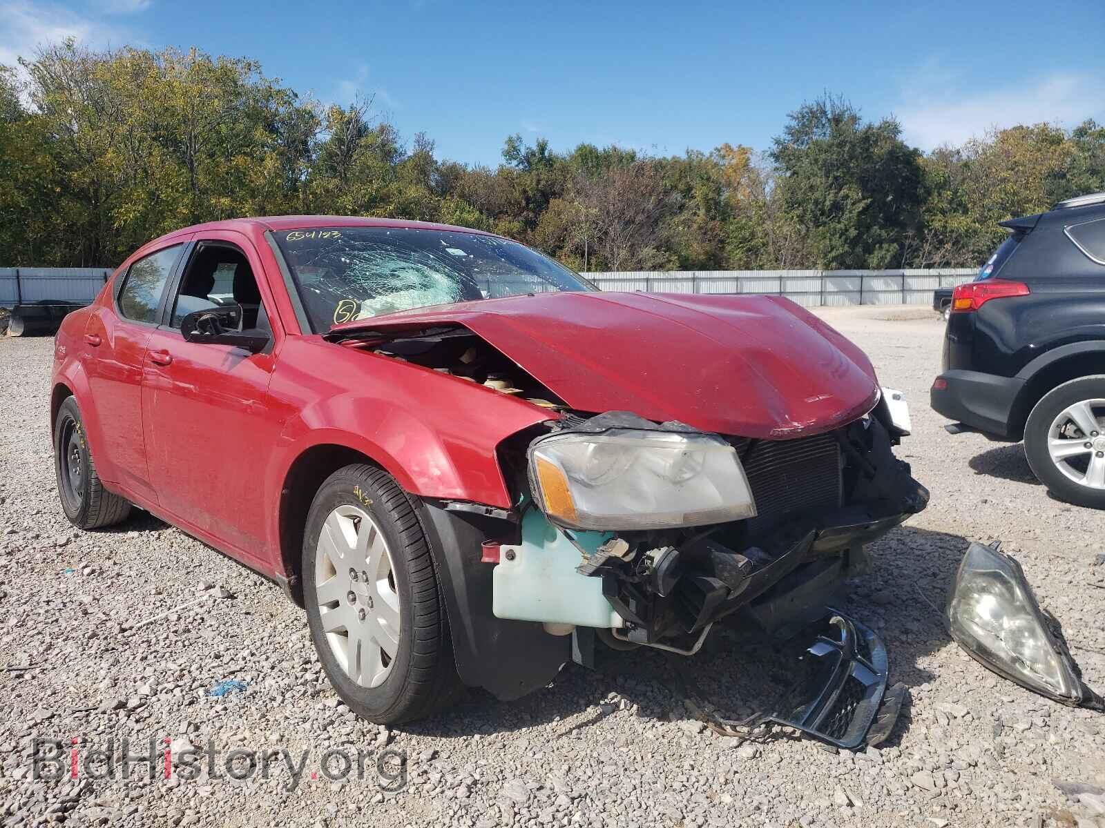 Фотография 1C3CDZAB2DN654193 - DODGE AVENGER 2013