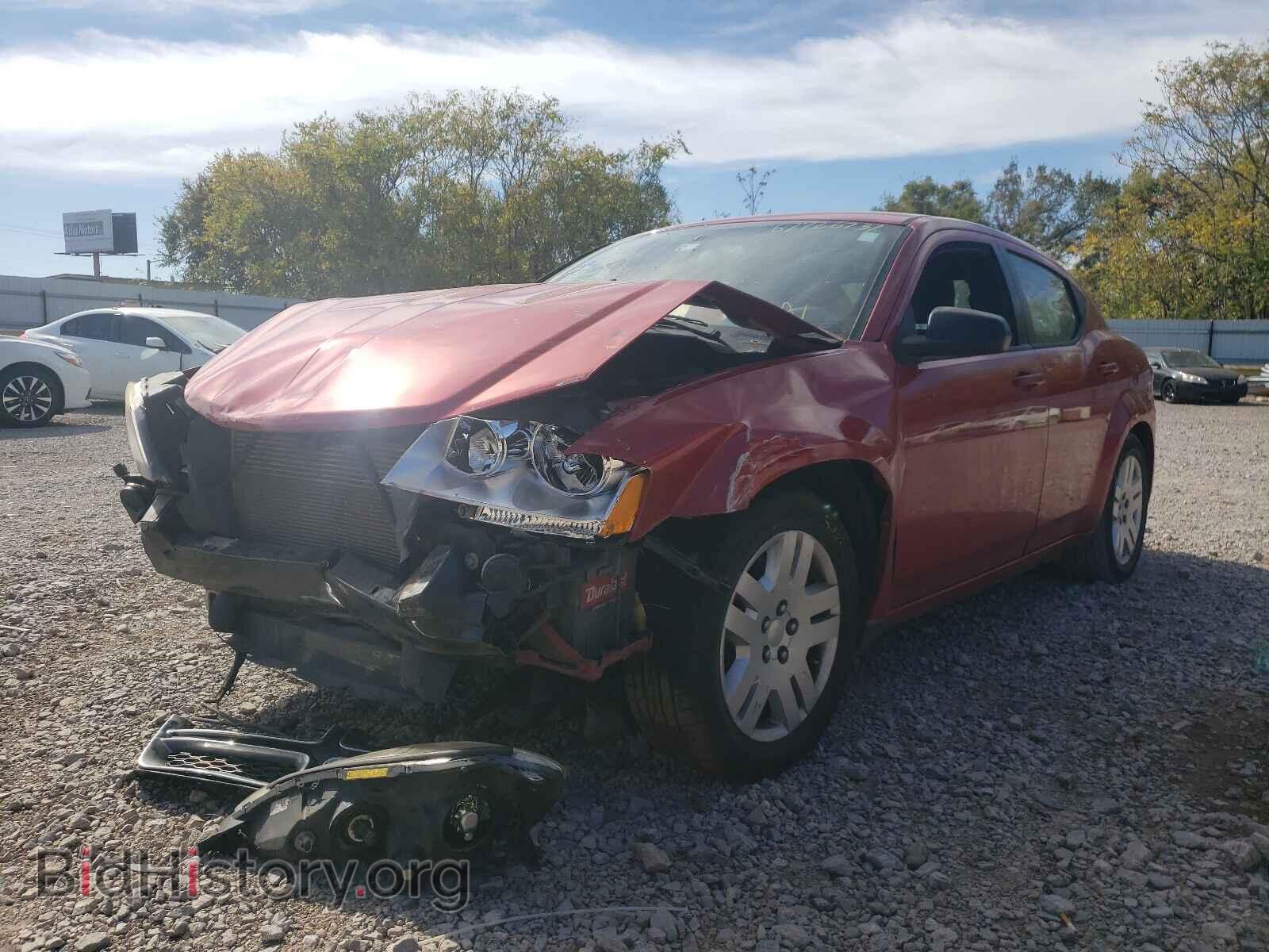 2013 DODGE AVENGER - VIN: 1C3CDZAB2DN654193 - Фото 2
