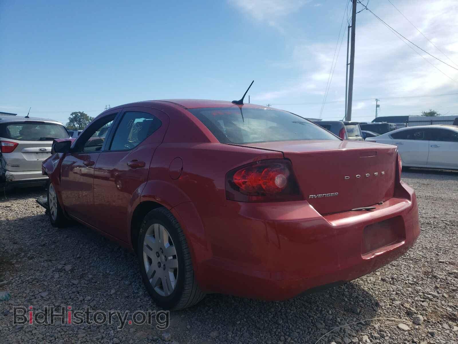 2013 DODGE AVENGER - VIN: 1C3CDZAB2DN654193 - Фото 3