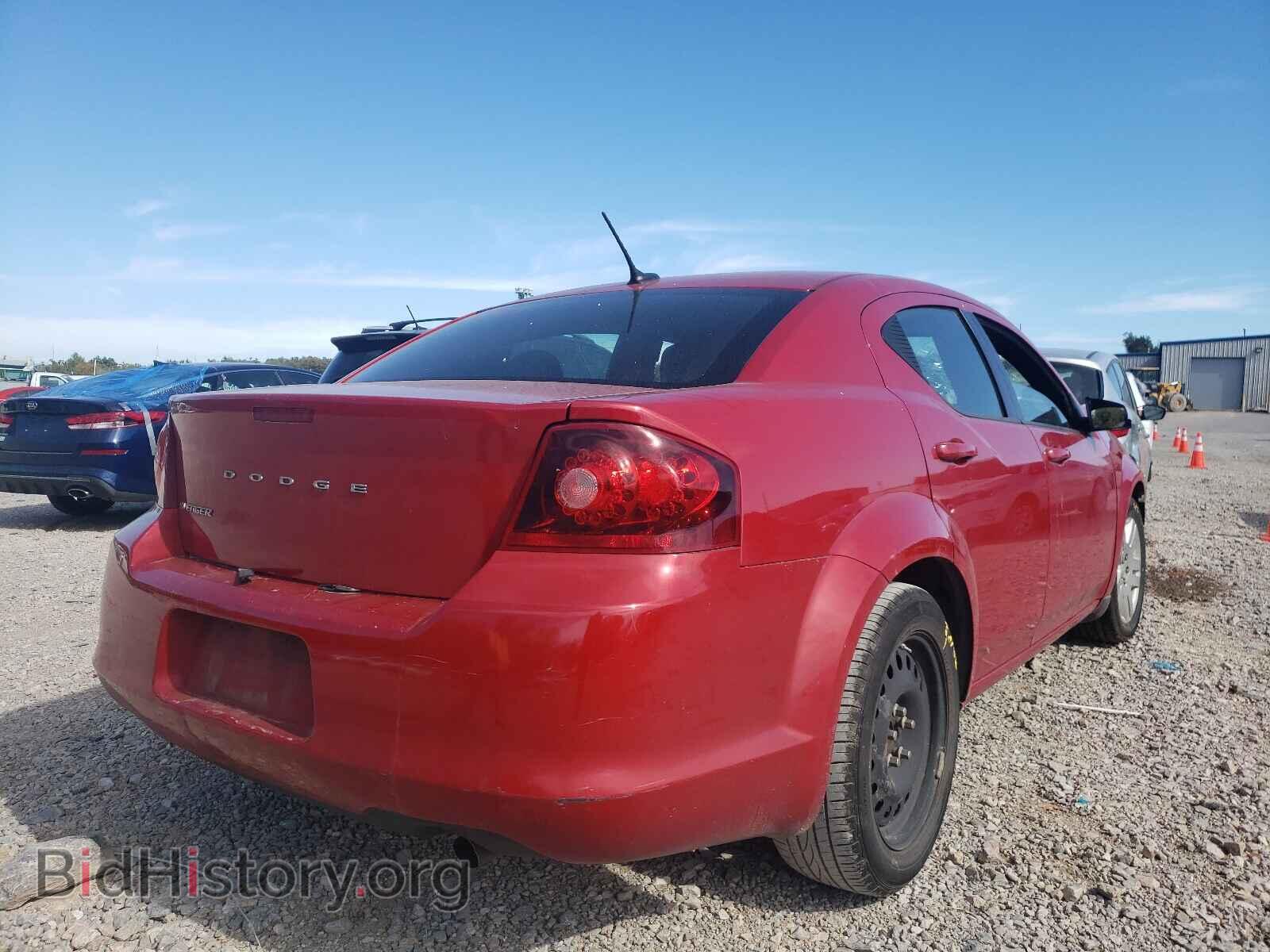 2013 DODGE AVENGER - VIN: 1C3CDZAB2DN654193 - Фото 4
