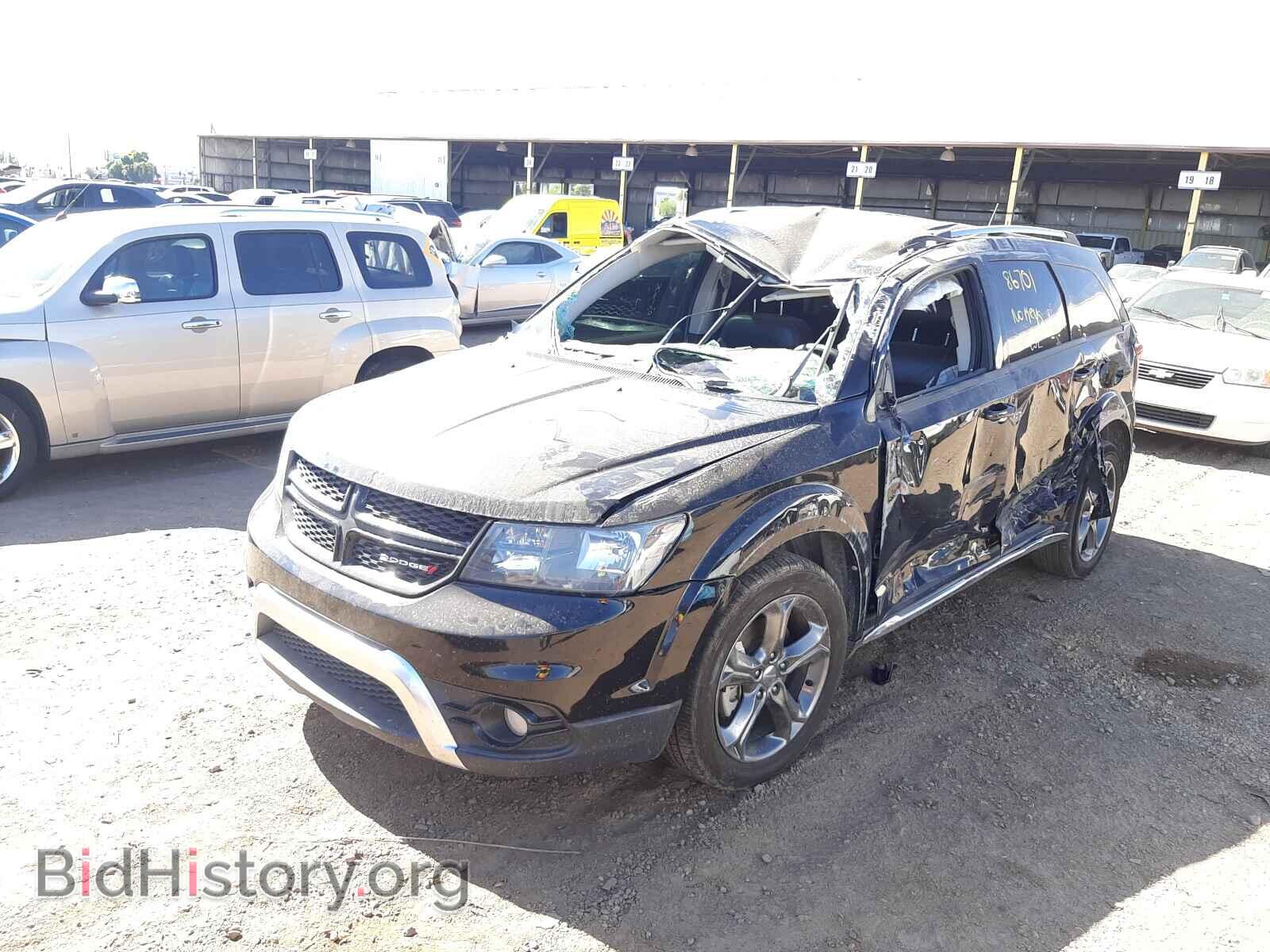 2015 DODGE JOURNEY - VIN: 3C4PDCGG7FT639933 - Фото 2