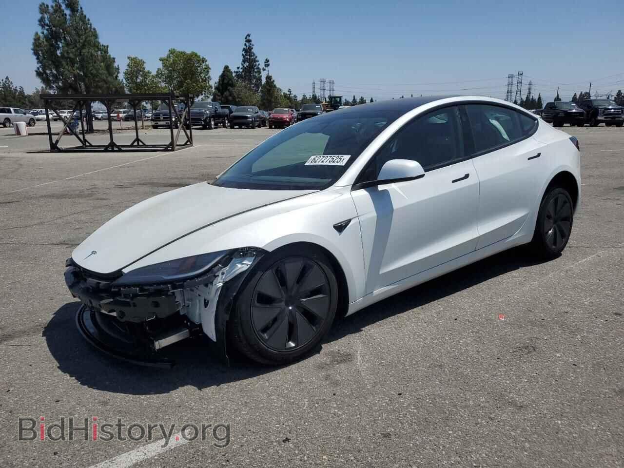 Photo 5YJ3E1EA8SF020202 - TESLA MODEL 3 2025
