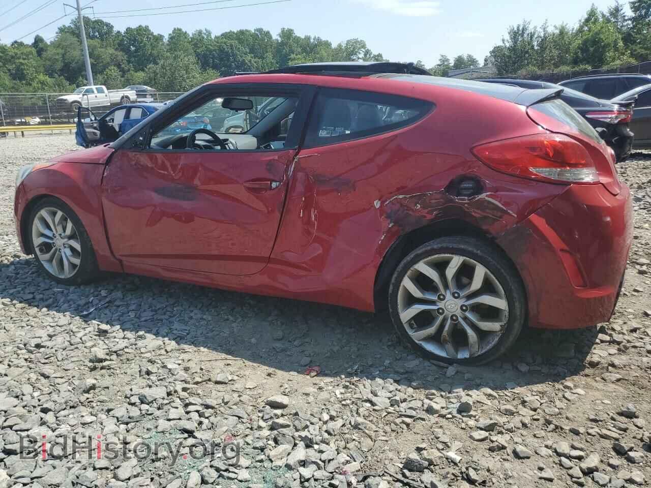 2012 HYUNDAI VELOSTER - VIN: KMHTC6AD4CU058467 - Фото 2