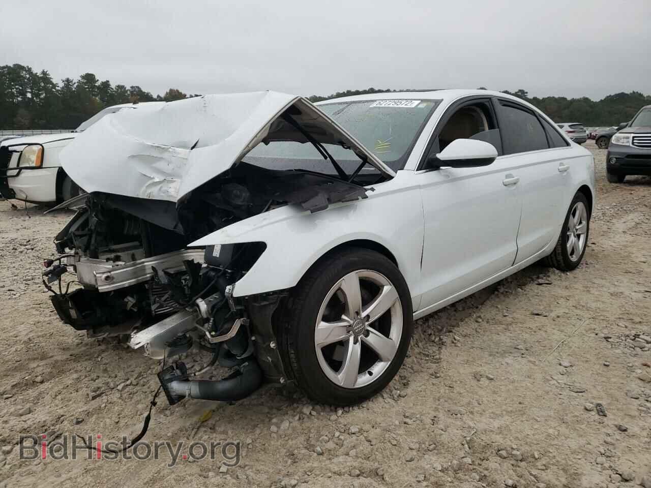 2012 AUDI A6 - VIN: WAUDFAFC4CN130679 - Фото 2
