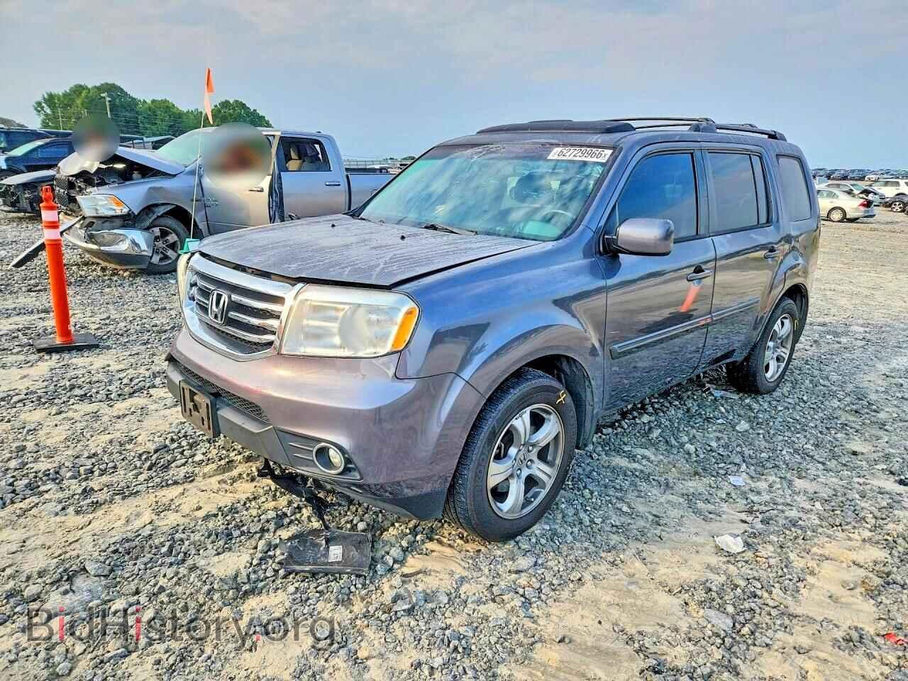 Фотография 5FNYF3H5XEB021112 - HONDA PILOT 2014