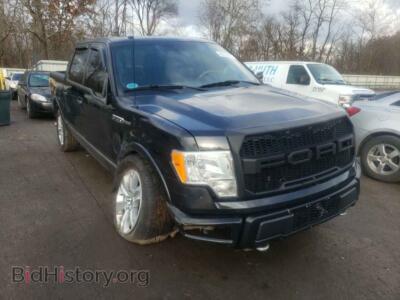 2010 Ford F-150 F150 Super, black — VIN 1FTFW1EV3AFC10318, Copart
