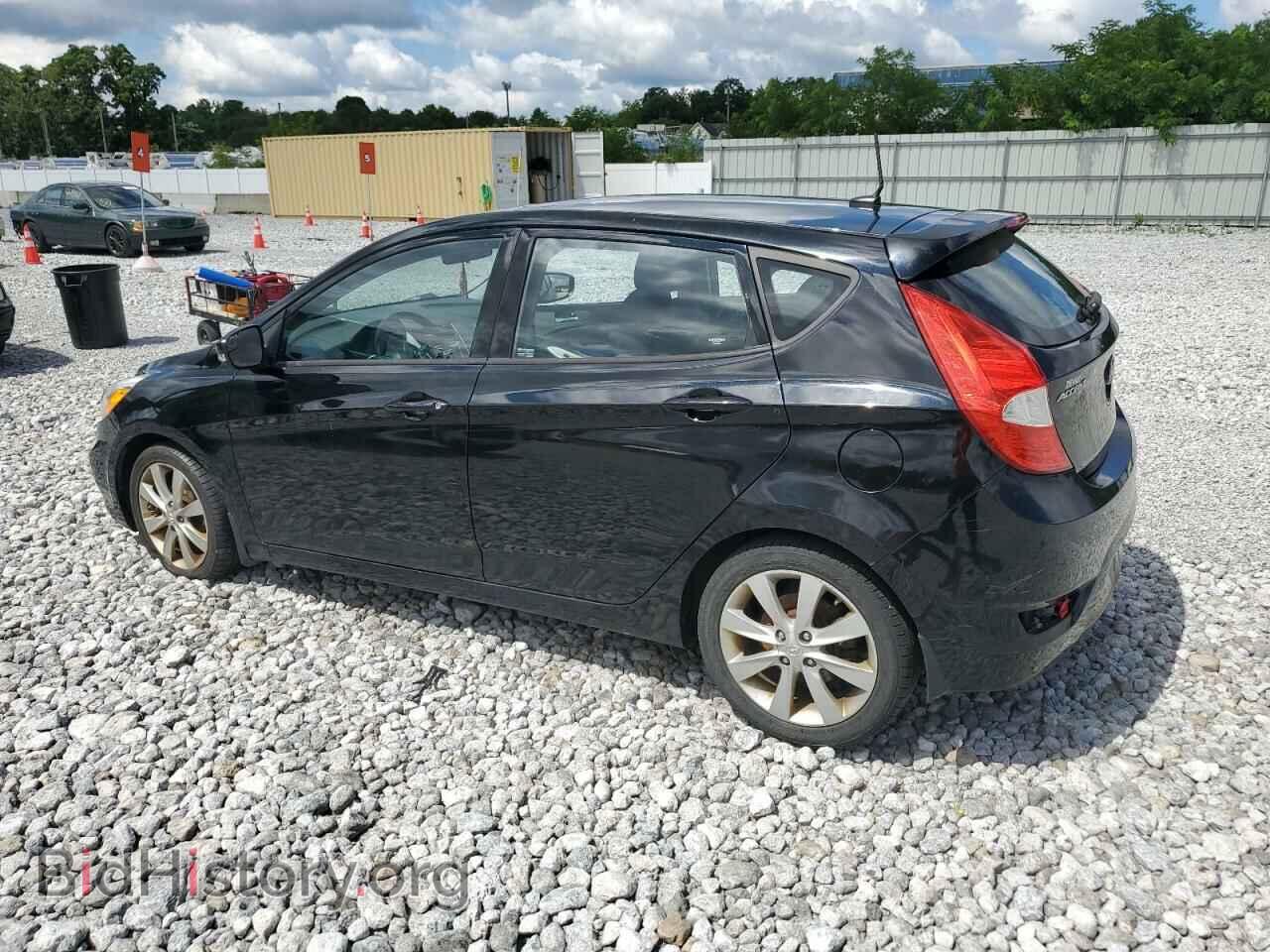 2014 HYUNDAI ACCENT - VIN: KMHCU5AE1EU190329 - Фото 2