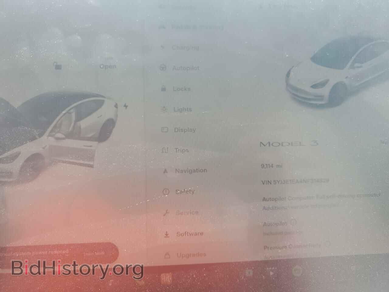 2022 TESLA MODEL 3 - VIN: 5YJ3E1EA4NF314829 - Photo 9