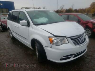 2016 Chrysler MINIVAN Town & COU, белый — VIN 2C4RC1BG8GR288378, Copart