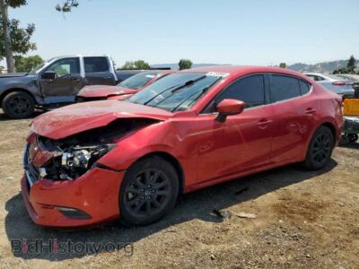 2018 Mazda 3 Sport, red — VIN 3MZBN1U7XJM160731, Copart