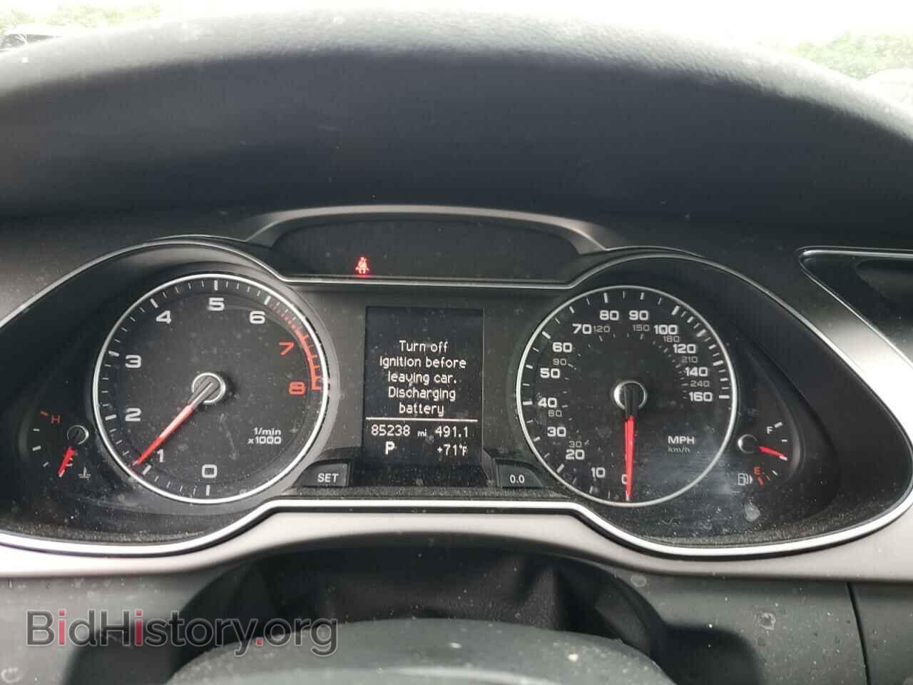 2013 AUDI A4 - VIN: WAUBFAFL6DN044427 - Фото 9