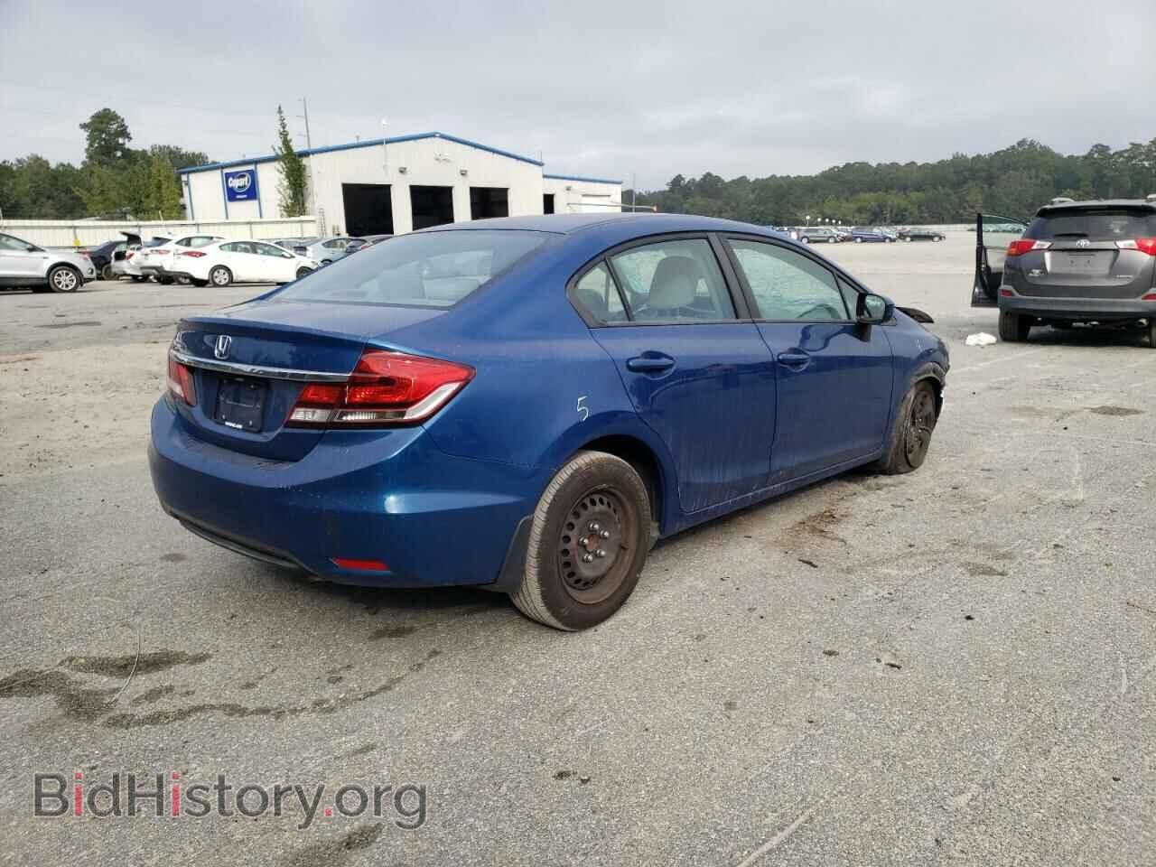 2014 HONDA CIVIC - VIN: 19XFB2F50EE024199 - Фото 4