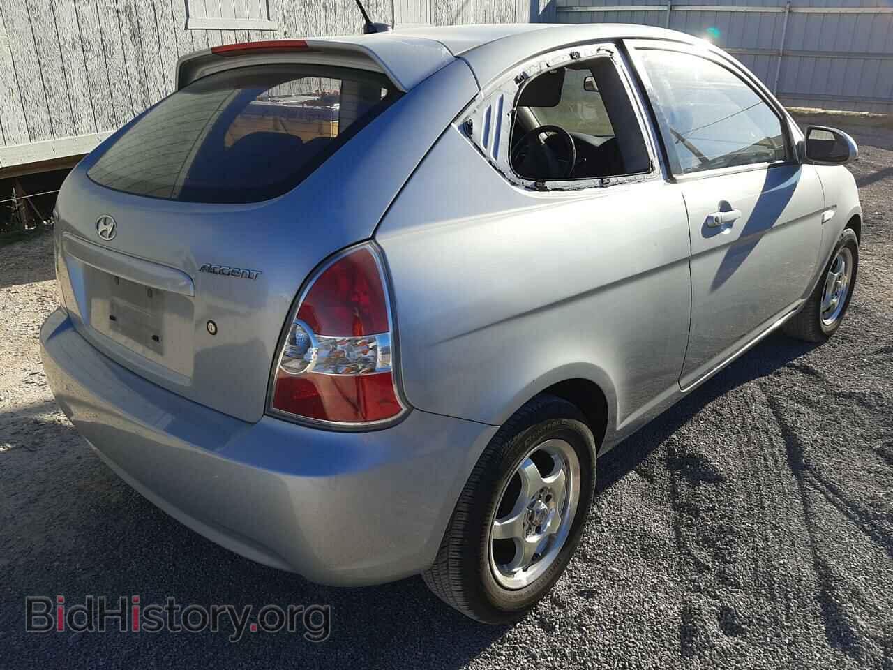 2008 HYUNDAI ACCENT - VIN: KMHCM36C78U098111 - Фото 4