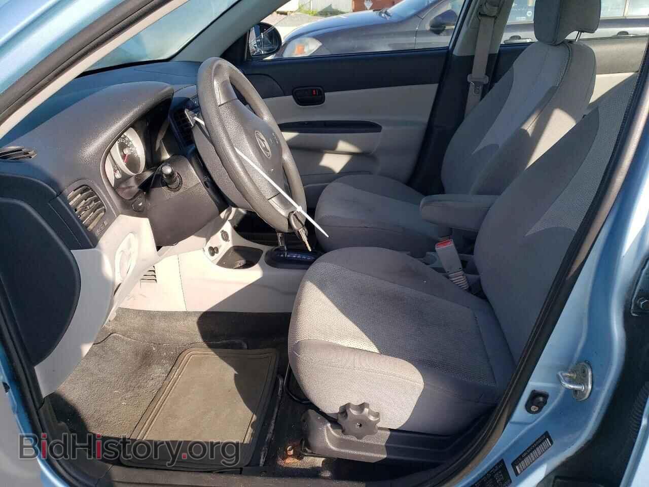 2009 HYUNDAI ACCENT - VIN: KMHCN45CX9U340010 - Фото 7