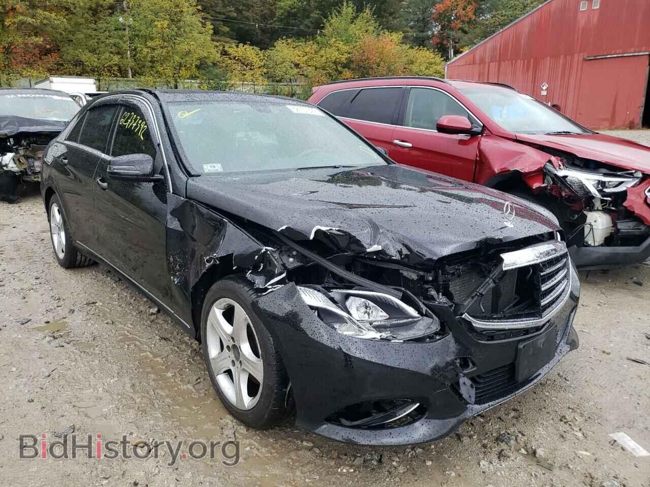Photo WDDHF8JB6EA972368 - MERCEDES-BENZ E-CLASS 2014