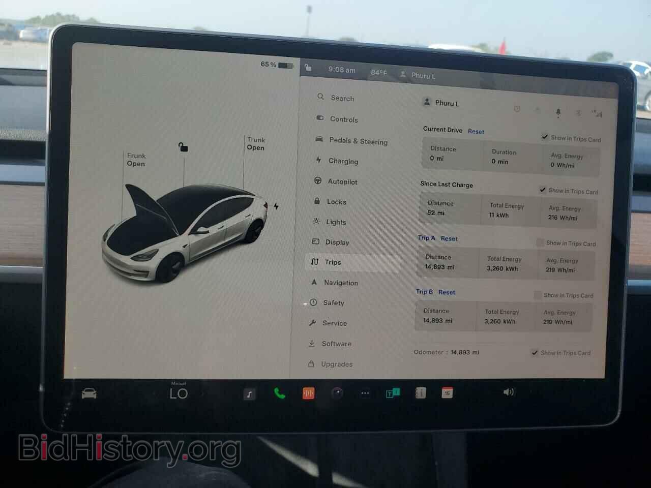 2023 TESLA MODEL 3 - VIN: 5YJ3E1EA8PF642922 - Photo 9