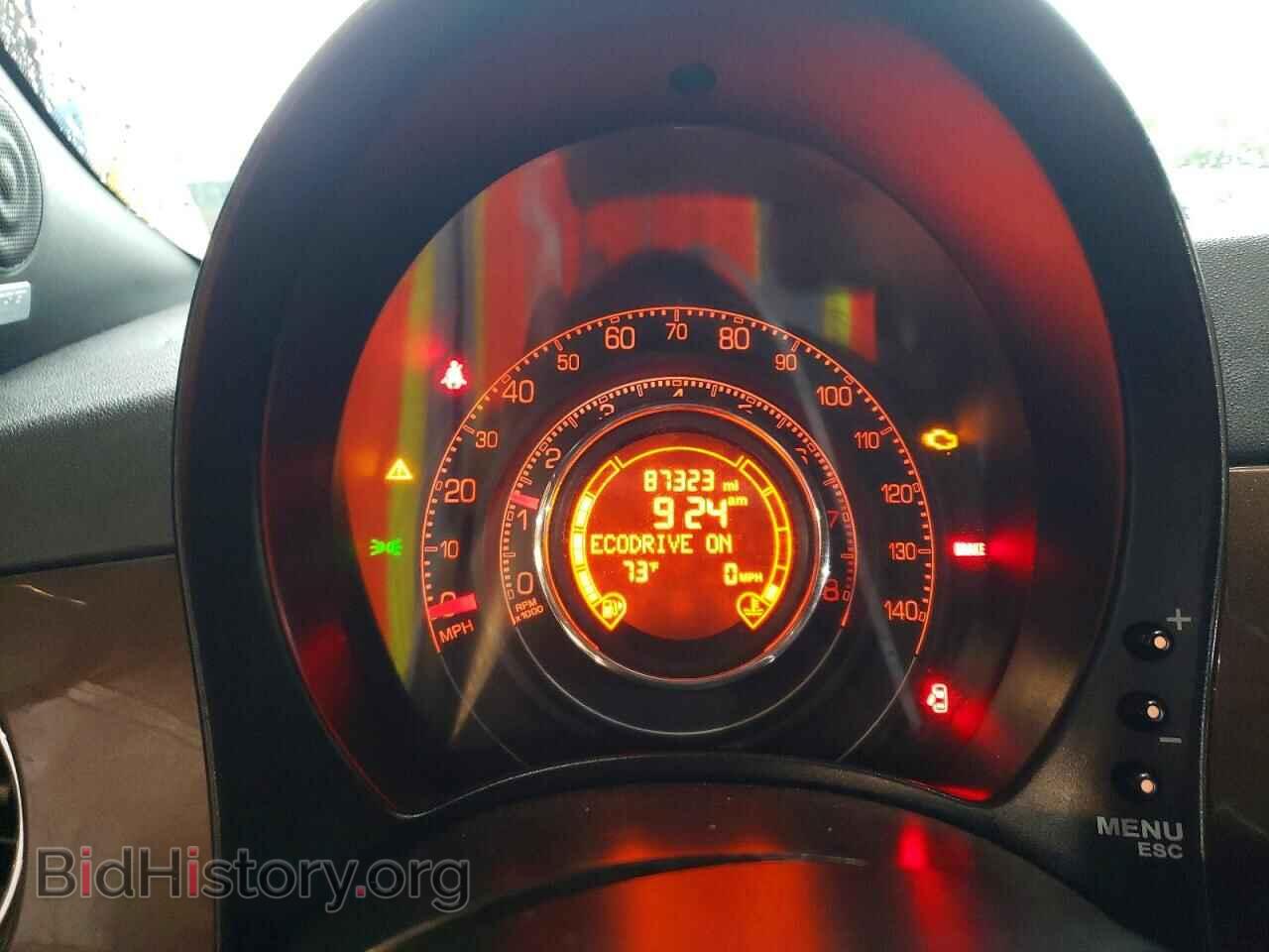 2012 FIAT 500 - VIN: 3C3CFFBR2CT380917 - Фото 9