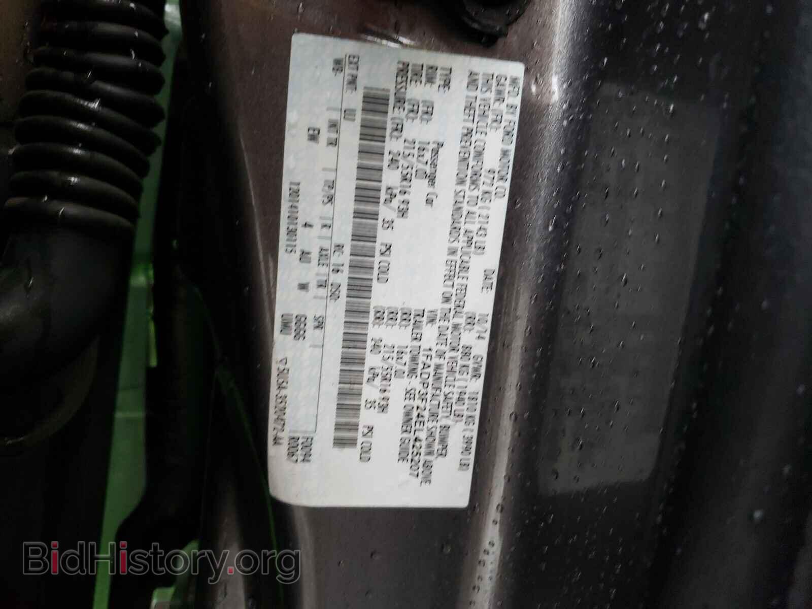 2014 FORD FOCUS - VIN: 1FADP3F24EL425207 - Фото 10