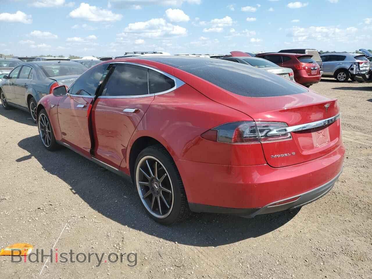 2015 TESLA MODEL S - VIN: 5YJSA1S22FF093642 - Фото 2
