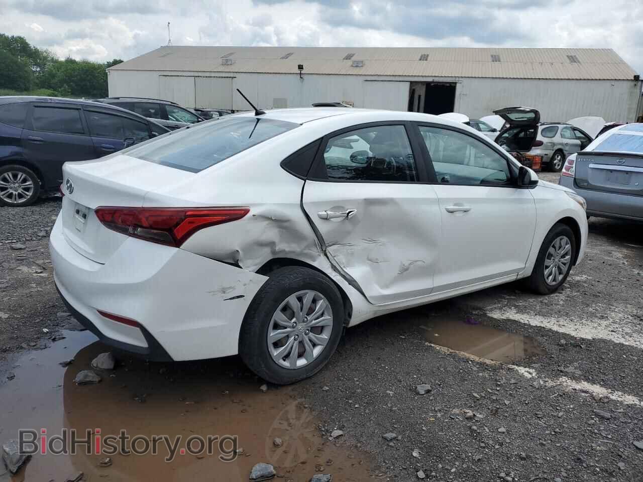 2019 HYUNDAI ACCENT - VIN: 3KPC24A3XKE077301 - Фото 3