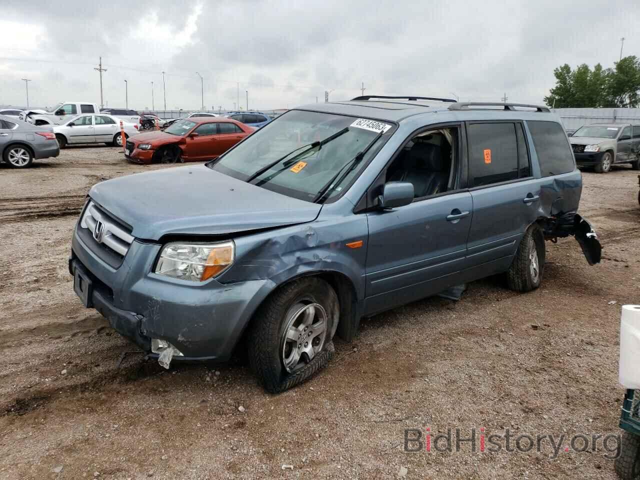 Фотография 2HKYF18756H521056 - HONDA PILOT 2006